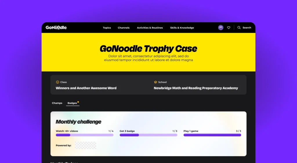 GoNoodle — Product Design Case Study Preview