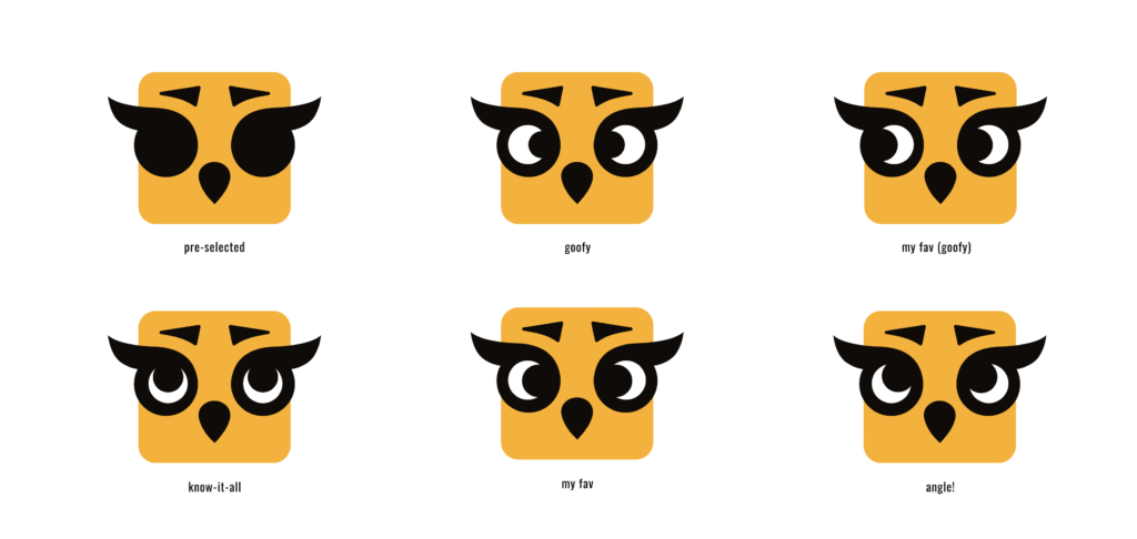 Squared Marketing Owl options